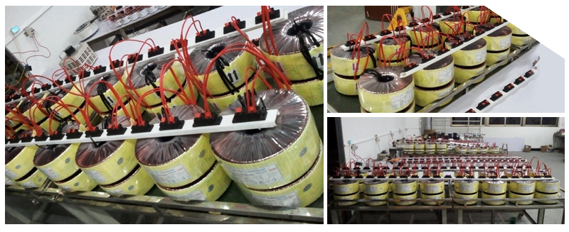 圣元隔離變壓器老化測試，合格出廠