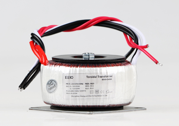 40W環(huán)形變壓器 230V/18V-12V（環(huán)形變壓器如何判斷是升壓還是降壓？）